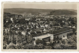 WINTERTHUR Generalansicht, Gaberell-Foto-AK 1938 - Winterthur