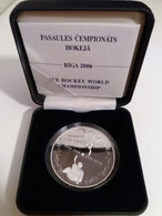 Latvia Lettland 2006 PROOF Silver Münzen. - Lettonie