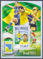 2013 Mozambique 6936/B826 2014 FIFA World Cup In Brazil  10,00 € - 2014 – Brazil