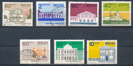 °°° MACAO MACAU - MONUMENTS - 1984/1990 °°° - Used Stamps
