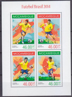 2014 Mozambique 7230-7233KL 2014 FIFA World Cup In Brazil  11,00 € - 2014 – Brésil