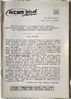 AICAM Flash - Notiziario Trimestrale Dell'Associazione Italiana Collezionisti Affrancature Meccaniche - N. 28 Marzo 1989 - Mechanische Stempel