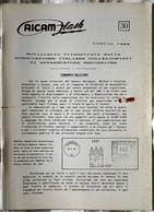 AICAM Flash - Notiziario Trimestrale Dell'Associazione Italiana Collezionisti Affrancature  Meccaniche, N. 30 Luglio1989 - Mechanische Stempel