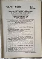 AICAM Flash - Notiziario Trimestrale AICAM - N. 33 Aprile 1990 - Oblitérations Mécaniques