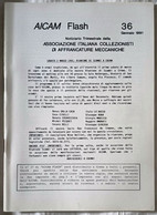 AICAM Flash - Notiziario Trimestrale AICAM - N. 36 Gennaio 1991 - Meccanofilia