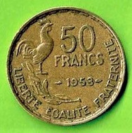 FRANCE / 50 FRANCS / G GUIRAUD / 1953 - 50 Francs
