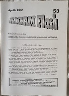 AICAM Flash - Notiziario Trimestrale AICAM - N. 53 Aprile 1995 - Machine Postmarks