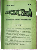 AICAM Flash - Notiziario Trimestrale AICAM - N. 57 Aprile 1996 - Meccanofilia