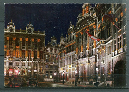 BRUXELLES - Un Coin De La Grand'Place, La Nuit - Bruselas La Noche