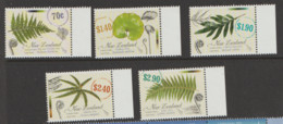 New Zealand  2013 SG  3429-33  Ferns  Marginal  Unmounted Mint - Used Stamps