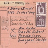 Paket Karte, Sechselberg über Backnang - Autres & Non Classés