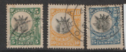Tanganyika  1925  SG  89-91   Fine Used - Tanganyika (...-1932)
