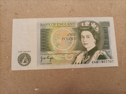 Billete De Inglaterra De 1 Libra, UNC - Zu Identifizieren