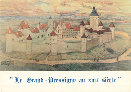 37 Le Grand Pressigny Au XVIIIe Siècle CPM Reconstitution Par Mr Lucien Porcheron 1931 - Le Grand-Pressigny