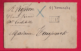 GUERRE 1870 PP SANS CAD BEAU TEXTE ENTRE LE MANS SARTHE ET PARIS POUR AVIGNON VAUCLUSE LETTRE COVER - Krieg 1870