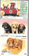 CARTE-MAGNETIQUE-JAPON-CHIOTS-Utilisé-TBE- - Dogs