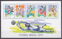 2014 Guinea-Bissau 7074-7078KL 2014 FIFA World Cup In Brazil  13,00 € - 2014 – Brazil