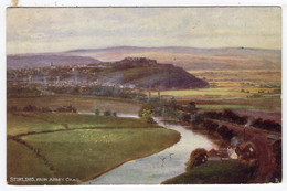 STIRLING From Abbey Crag - Tuck Oilette 6157 - Stirlingshire