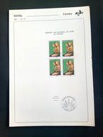 Brazil Brochure Edital 1981 27 Action Of Gracas Religion Without Stamp - Covers & Documents