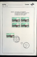 Brazil Brochure Edital 1981 29 Theodomiro Carneiro Itajuba Engineering Education With Stamp CPD PB - Brieven En Documenten