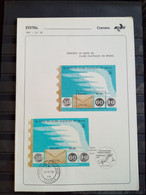Brazil Brochure Edital 1981 32 Philatelic Club Of Brazil With Stamp CPD PB - Covers & Documents