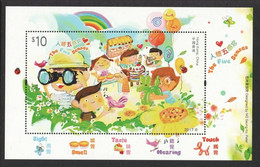 Hong Kong 2017 S#1865 Five Senses MNH Bird Butterfly Camera Bee Food Fruit Insect Dog Basketball Unusual Sense - Nuevos