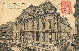 BANQUE - CREDIT LYONNAIS - PARIS - CARTE - TRES BON ETAT - Banques