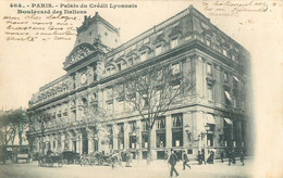 BANQUE - CREDIT LYONNAIS - PARIS - CARTE - TRES BON ETAT - Banques