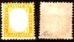 Italia-OS-65- Original Values Issued In 1862 (+) LH - Quality In Your Opinion. - Other & Unclassified