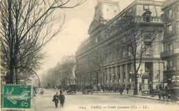 BANQUE - CREDIT LYONNAIS - PARIS - CARTE - TRES BON ETAT - Banques