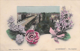 CPA - 93 - LE BOURGET - FLEURS - Vue Générale - Edit Menneret - Le Bourget