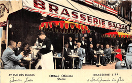 PARIS-75005- BRASSERIE BALZAR- 49 RUE DES ECOLES - District 05