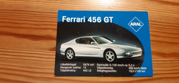 Aral Trading Card Hungary - Car, Ferrari - Motoren