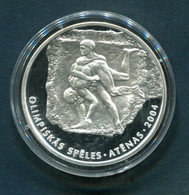 Latvia Lettland 2002 PROOF Silver Münzen. - Lettonie