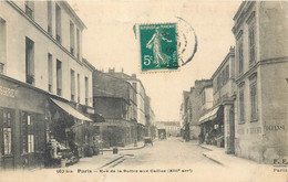 CPA 75 Paris Rue De La Butte (Buttes) Aux Cailles 75013 - ETAT - Paris (13)