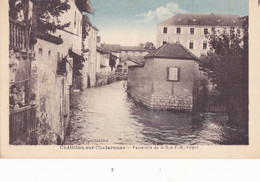 CHATILLON SUR CHALARONNE   PASSERELLE DE LA RUE F M VOLPRE - Châtillon-sur-Chalaronne