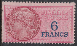 TIMBRE MOBILE - FISCAUX GENERAUX - N°138 - AVEC GOMME SANS TRACE - COTE 5€ - AVEC DATE D'EMISSION AU VERSO. - Timbres