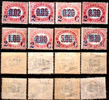 Italia-OS-074- Original Values Issued In 1878 (++/+) MNH/LH -.Quality In Your Opinion. - Autres & Non Classés