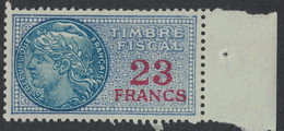 TIMBRE MOBILE - FISCAUX GENERAUX - N°152 - AVEC GOMME SANS TRACE  - COTE 5€ . - Stamps