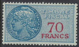 TIMBRE MOBILE - FISCAUX GENERAUX - N°164 - AVEC GOMME SANS TRACE - COTE 8€ . - Stamps
