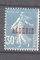 Algérie  :  Yv  17  *    Variété: République Française Effacée - Neufs