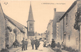 18-ASNIERES- RUE DE L'EGLISE - Sonstige & Ohne Zuordnung