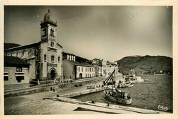 Port Vendres * Les Quais Et église Notre Dame De Bonne Nouvelle - Port Vendres