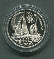 ESTONIA 1992 SILVER PROOF COIN - Estland