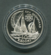 ESTONIA 1992 SILVER PROOF COIN - Estonie