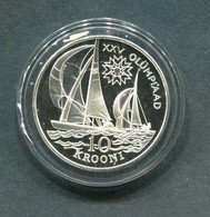 ESTONIA 1992 SILVER PROOF COIN - Estland