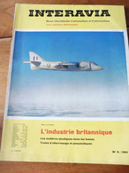 1961 INTERAVIA  - Boeing 747 ; Véhicule Amphibie Stalwart  ; Les Armes Anti Chars ;  Pubs Sur Les AVIONS ; Etc - Luftfahrt & Flugwesen