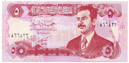 IRAQ - 5 Dinars 1992. P80, UNC (IRQ001) - Iraq