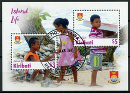 Kiribati 2021 CTO - Island Life - Landscapes Cultures Traditions Nature - 1v M/S - Kiribati (1979-...)