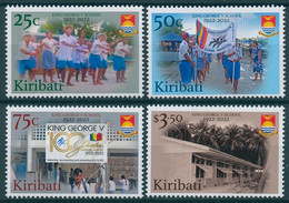 Kiribati 2022 MNH Education Stamps King George V School 100th Anniv 4v Set - Kiribati (1979-...)